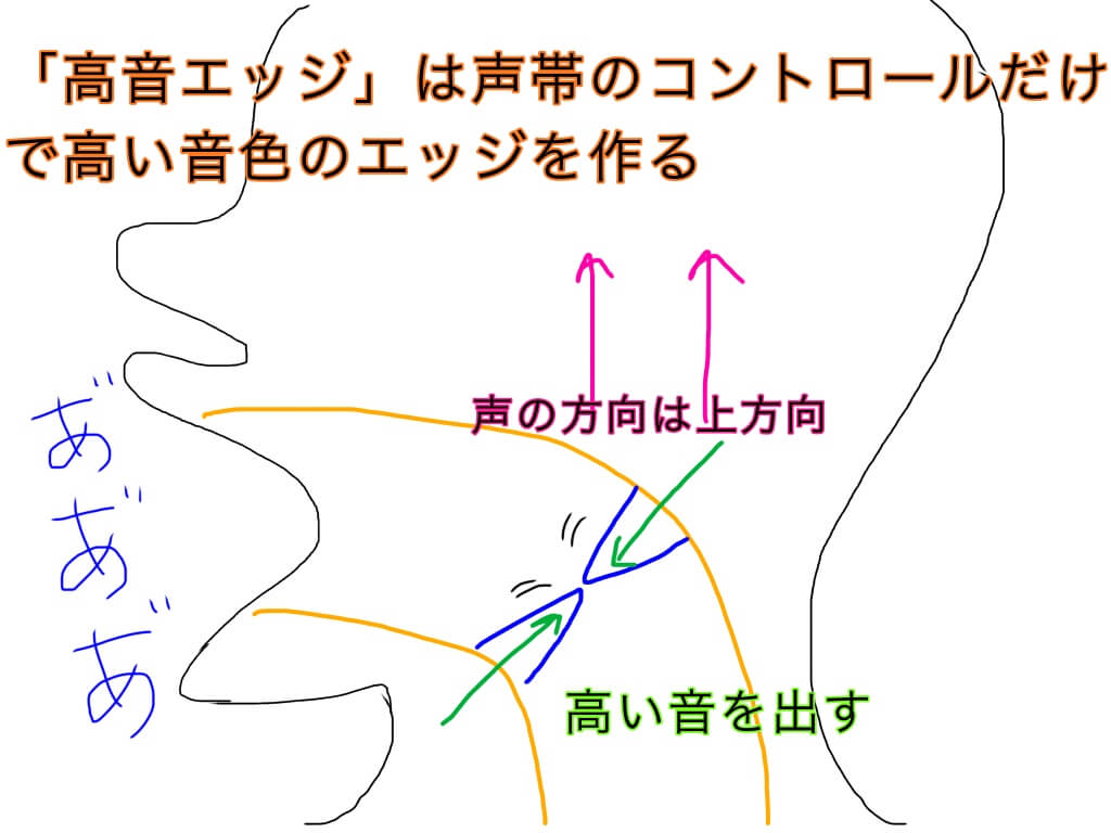 エッジボイス のやり方 効果 練習方法について