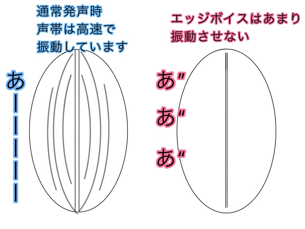 エッジボイス のやり方 効果 練習方法について
