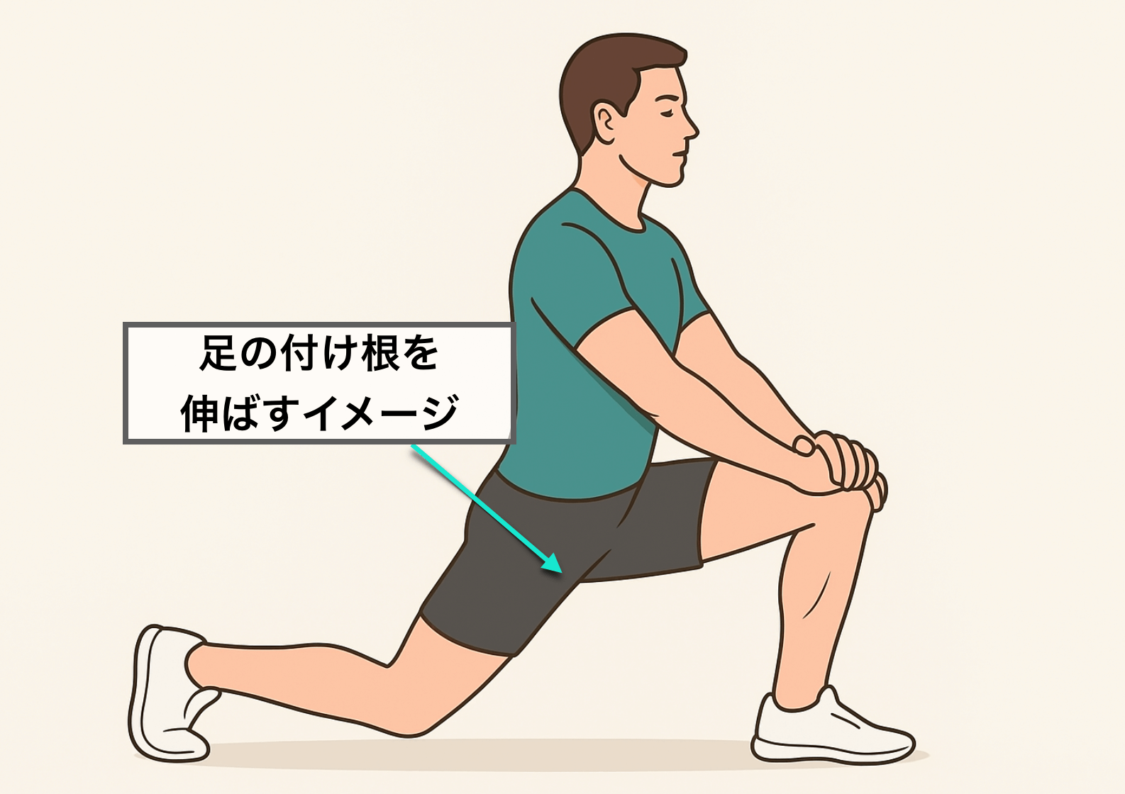 大腰筋ストレッチ